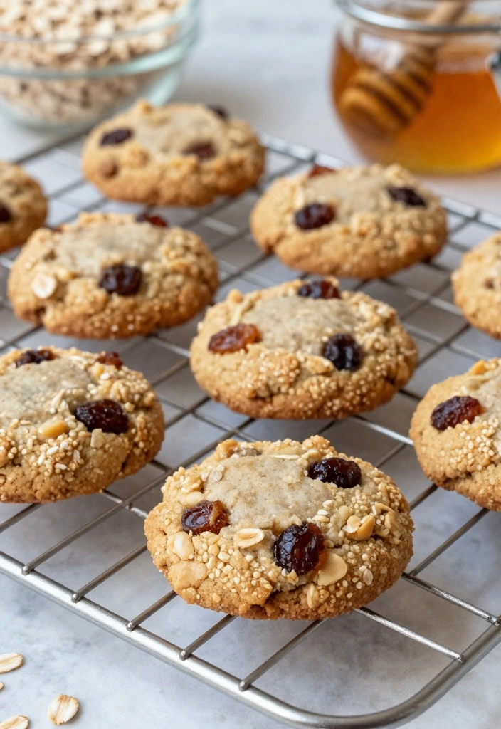 9 Mini Cookie Recipes for Cute Quick Bites - 1. Mini Oatmeal Raisin Cookies