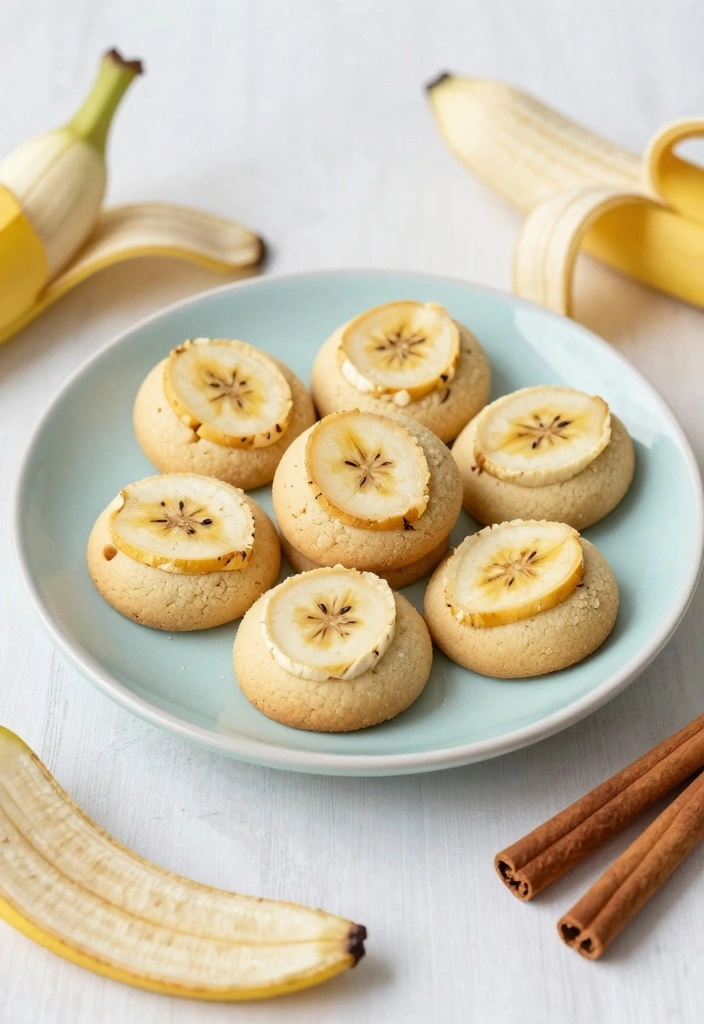 9 Mini Cookie Recipes for Cute Quick Bites - 4. Mini Banana Bread Cookies