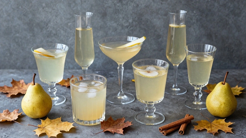 9 Pear Cocktail Recipes for Light Sweet Refreshing Sips